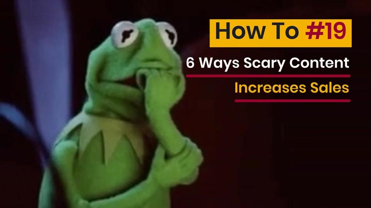 How To 19 - 6 Ways Scary Content Increases Sales FB