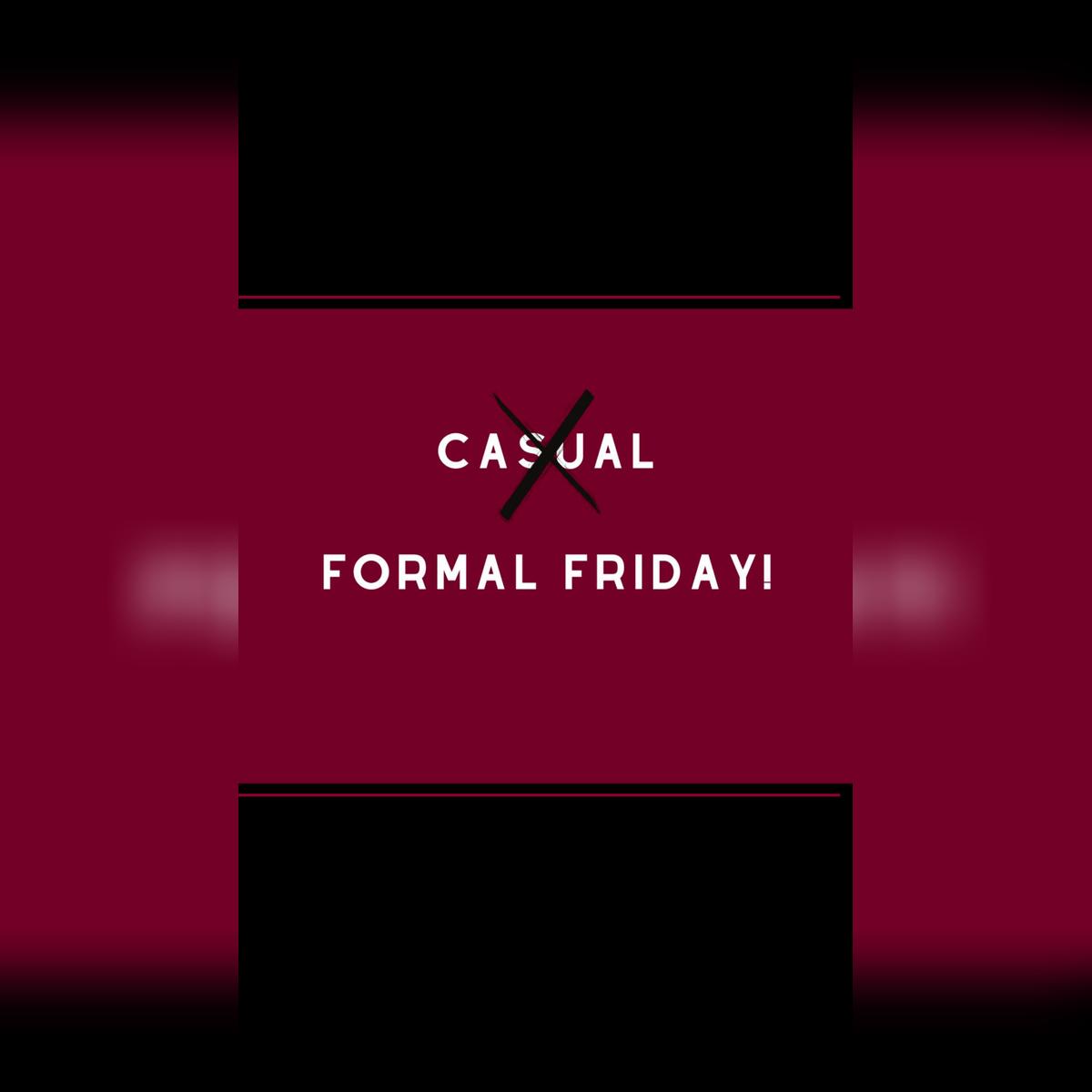 Hollywood Branded Casual to Formal Friday