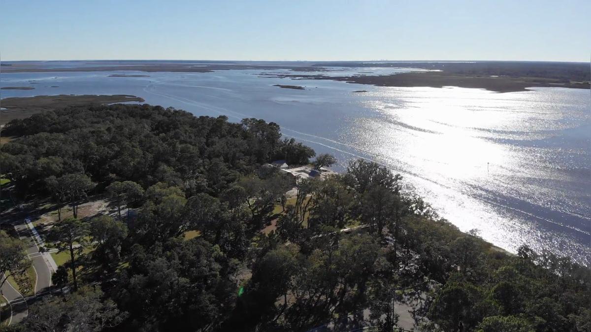 Drone Video - Southern Tip Of Crane Island
