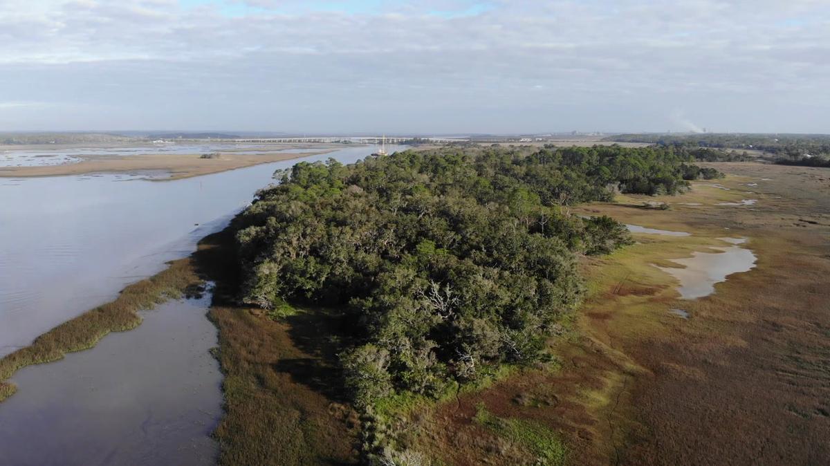 Drone Video - Southern Tip Of Crane Island