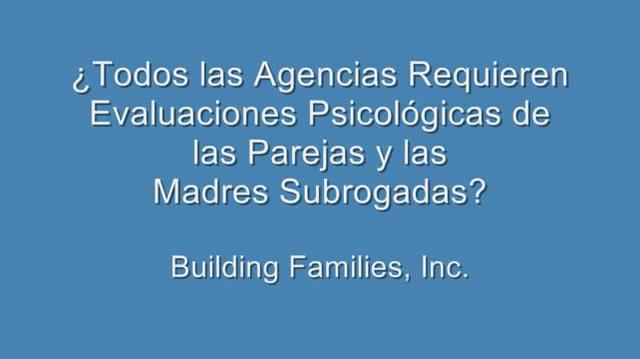 2 - Do All Agencies Require Psych. Evaluations - SPANISH.wmv