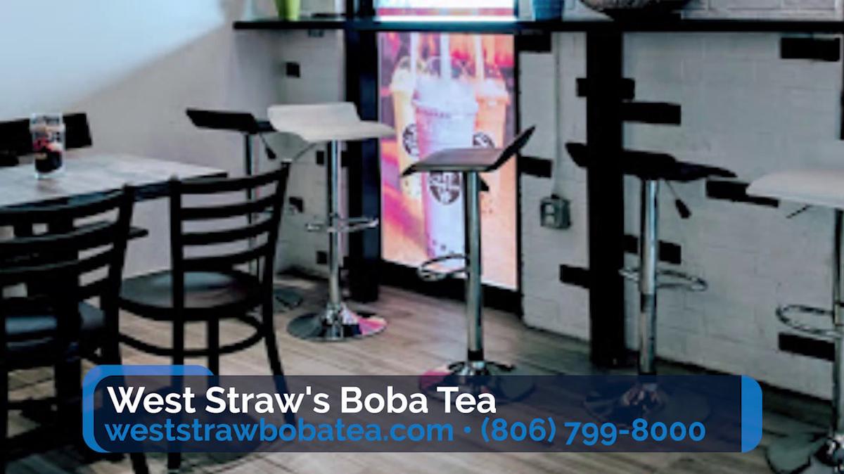 Boba in Lubbock TX, West Straw's Boba Tea