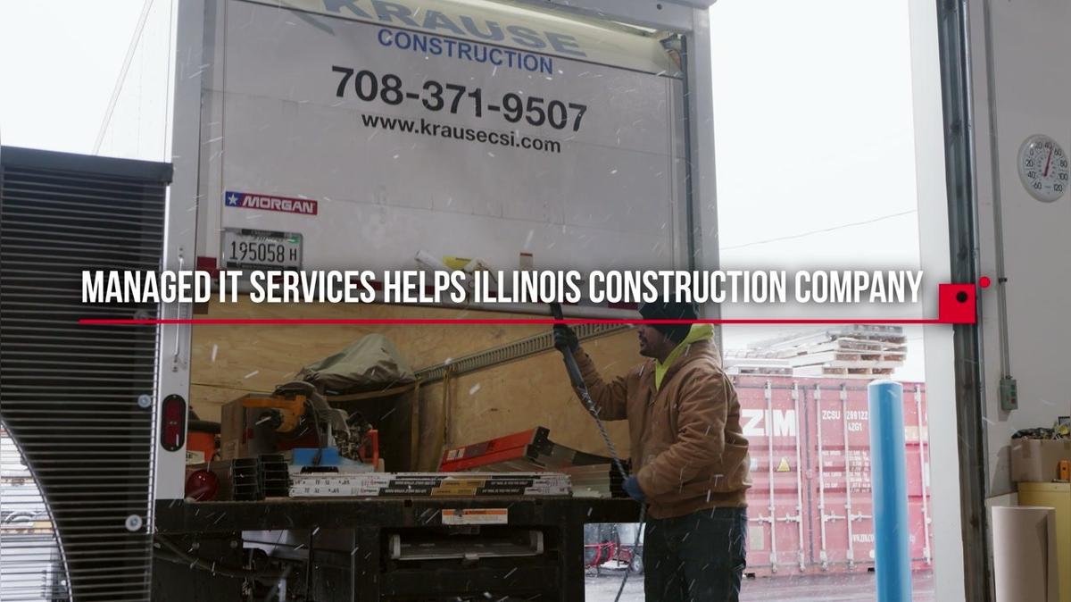 Managed IT Services Helps Illinois Construction Company: Case Study