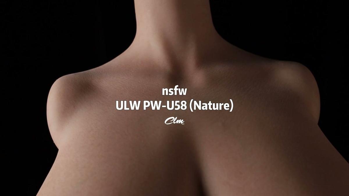 Ultra-Lightweight Big Tits Silicone Sex Torso ULW PW-U58 | CLM ULW