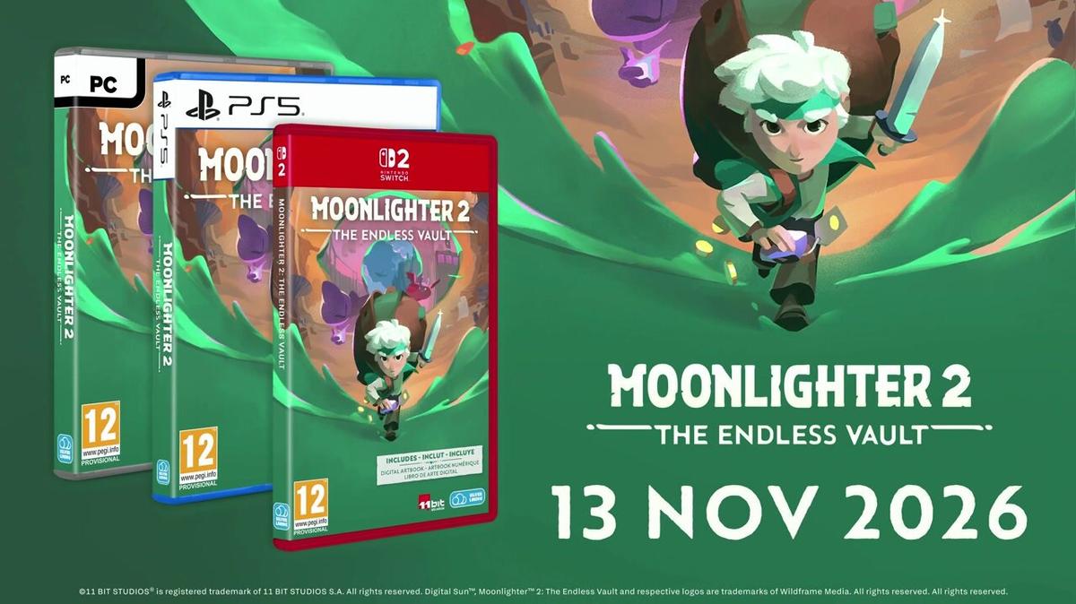 Moonlighter 2: The Endless Vault - PEGI 12