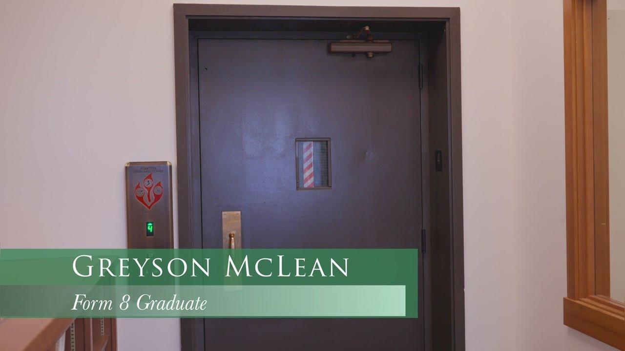 16 - Greyson McLean - F8 Graduate