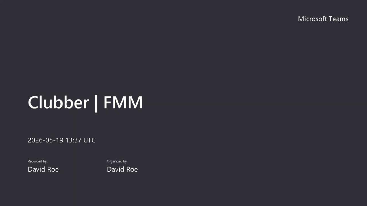 Clubber  FMM-20260519_143736-Meeting Recording