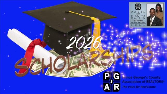 Maclin Scholarship Fund logo and graduation cap images - linking to interview with scholarship winners