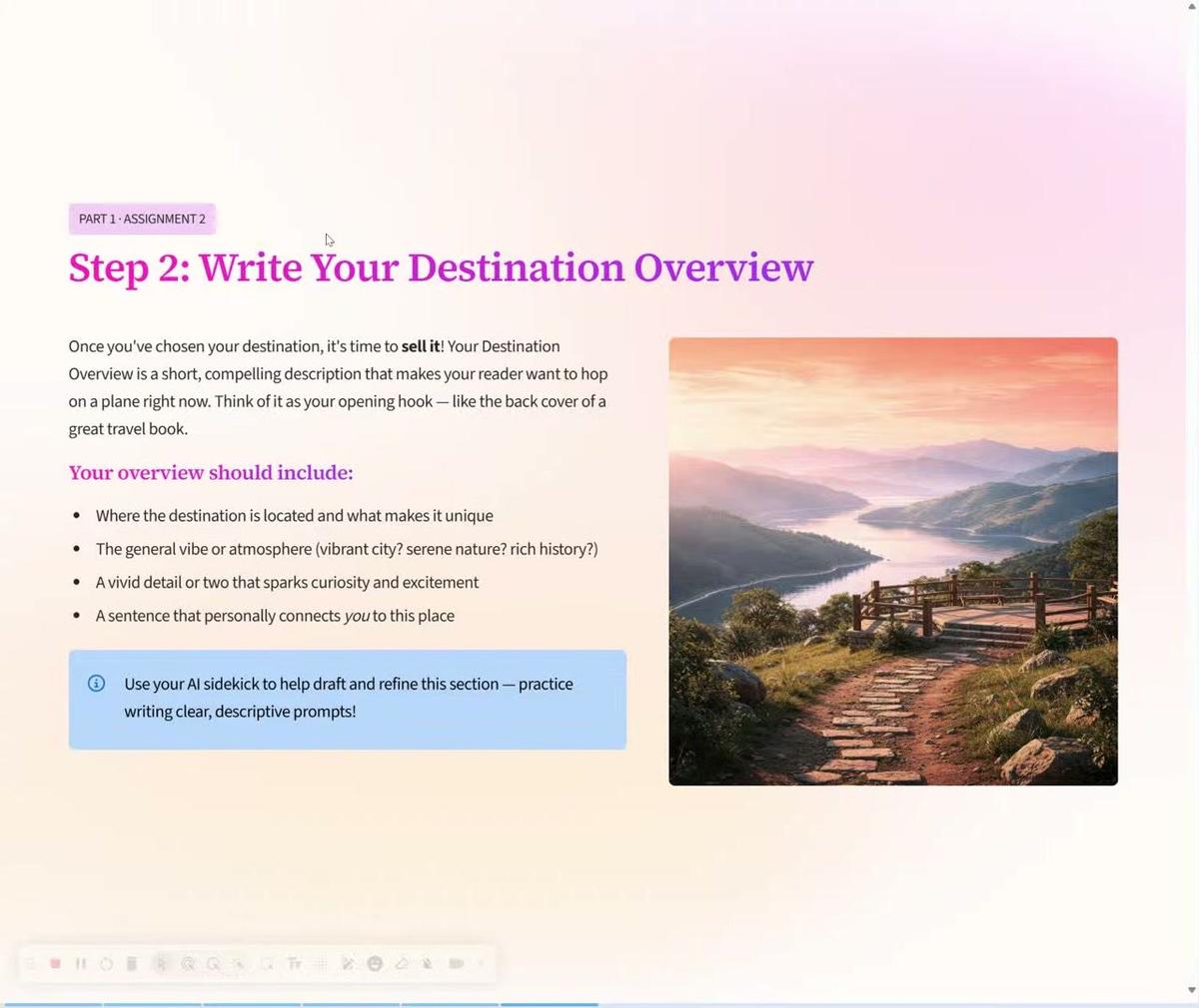 Graduation Getaway Destination Overview