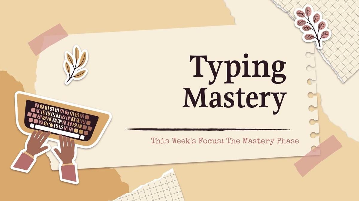 Typing Mastery