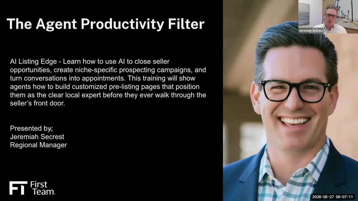 AI Listing Edge with Jeremiah Secrest (5-27-26)