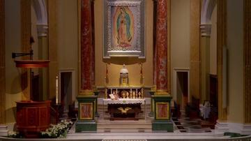 Mass during Catholic Infertility Conference