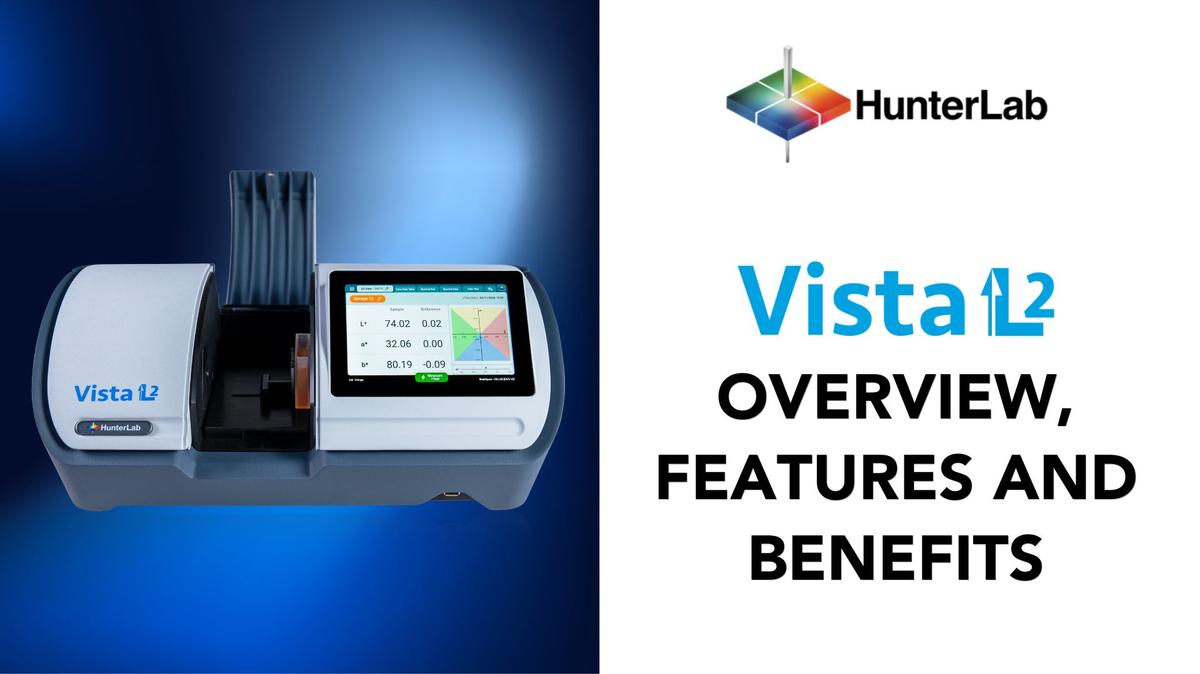 Vista L2 Color Spectrophotometer — Overview, Features and Benefits