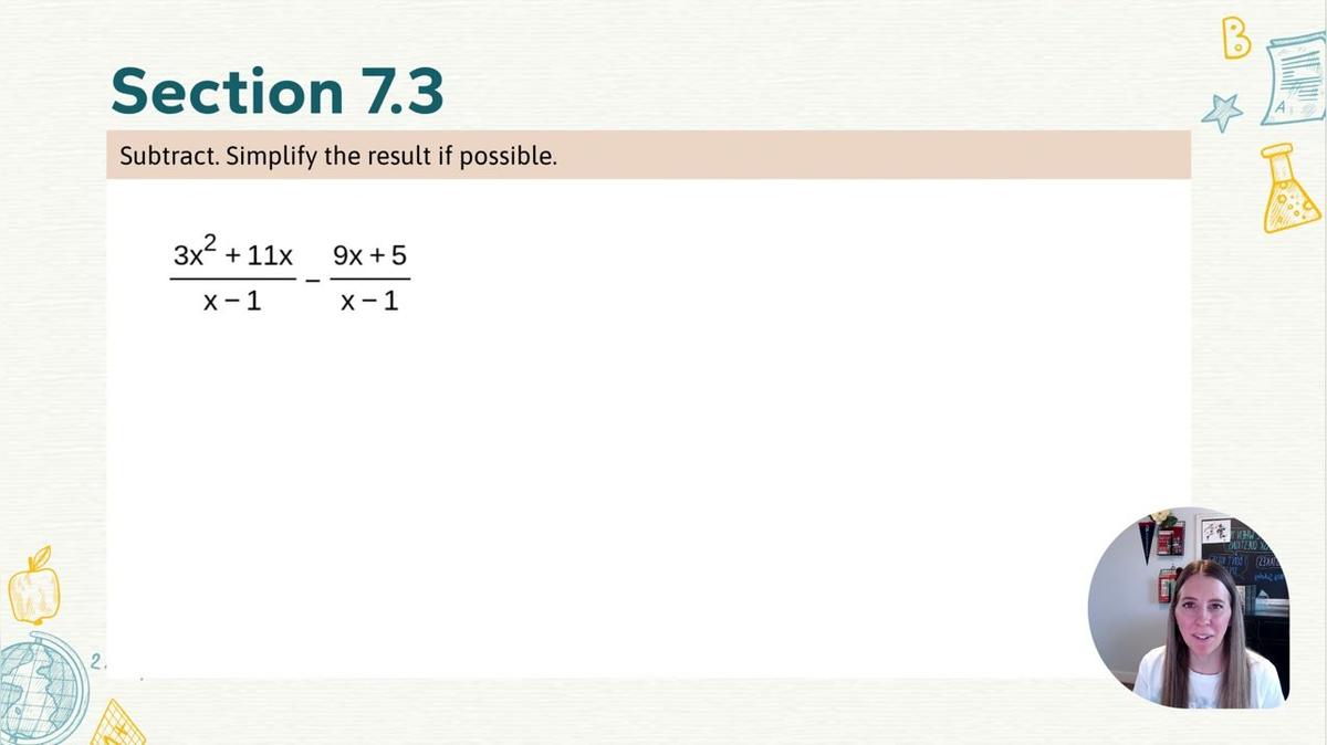 Chapter 7.3 Commonly Missed Question