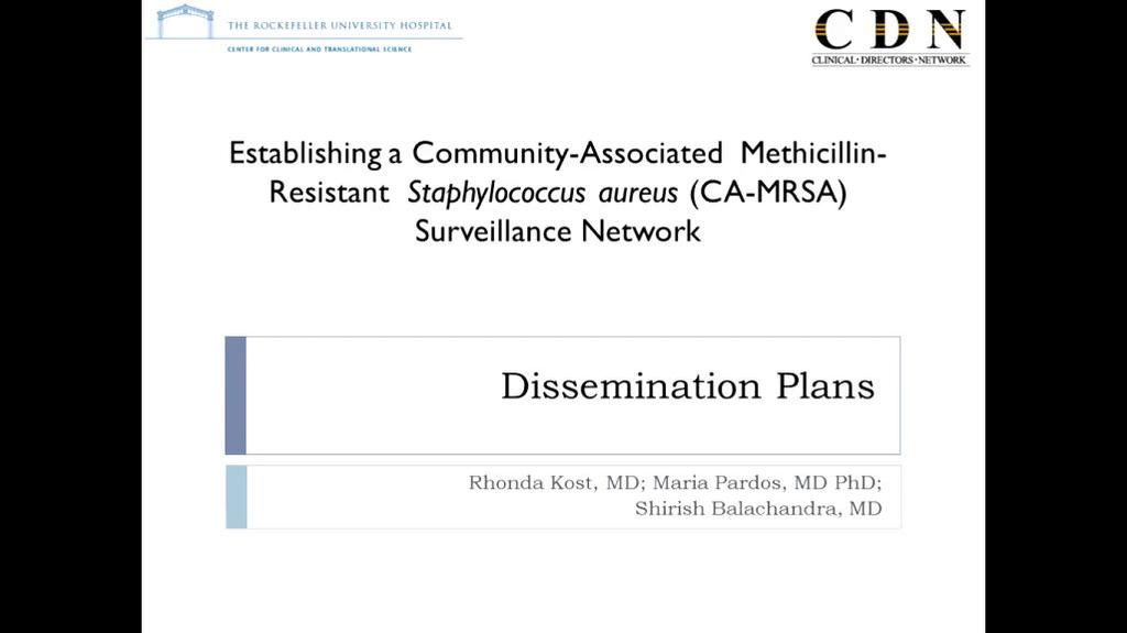 Dissemination and Reporting of Research Findings- A Community Health Center Engaged Process