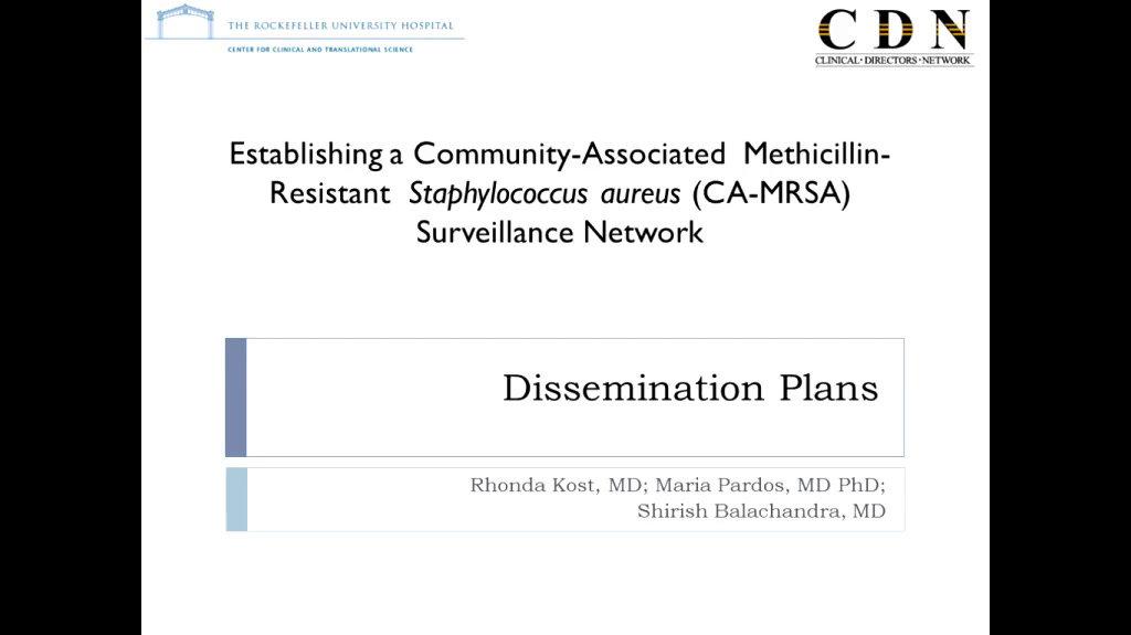 Dissemination and Reporting of Research Findings- A Community Health Center Engaged Process