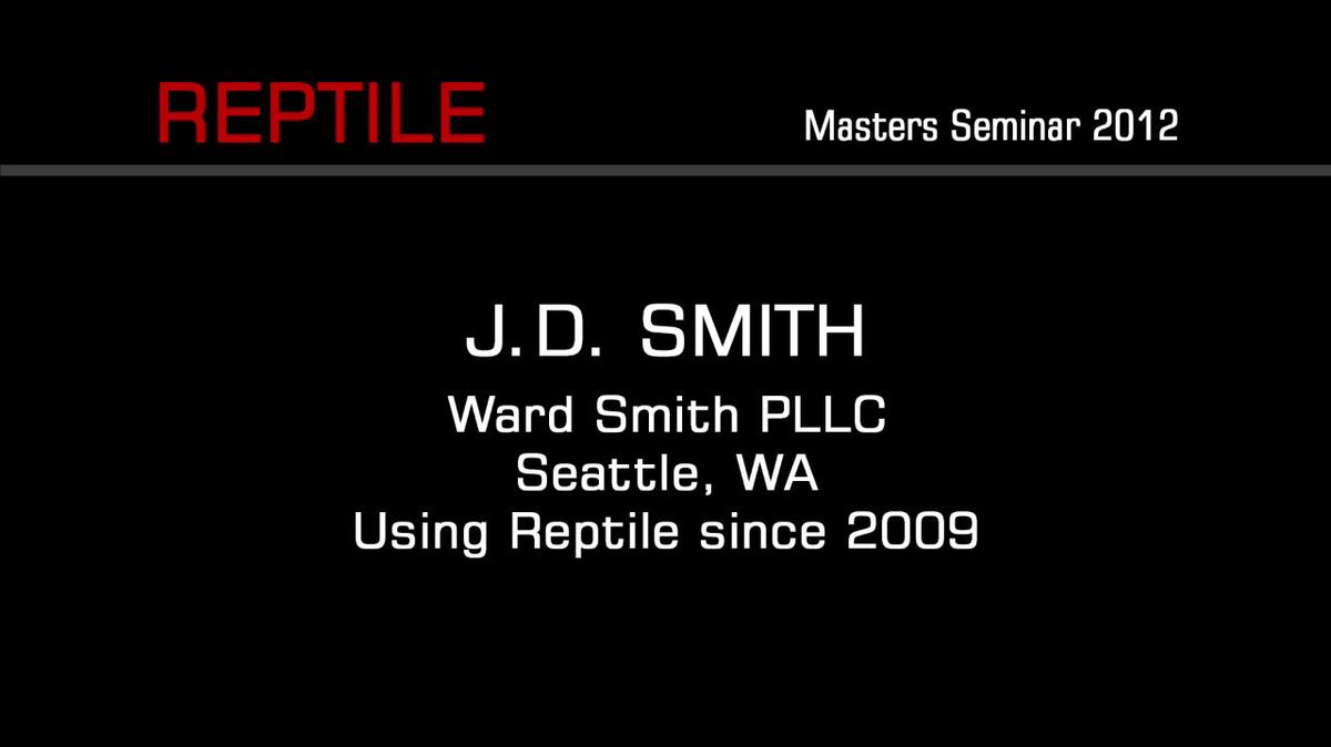 2012 Masters Seminar 04 J.D. Smith.mp4