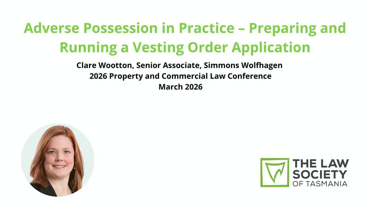 Adverse Possession in Practice – Preparing and Running a Vesting Order Application