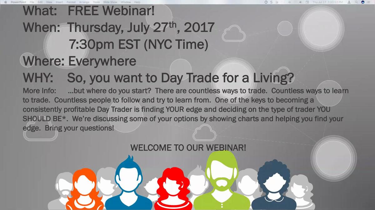 So, you want to Day Trade for a Living?