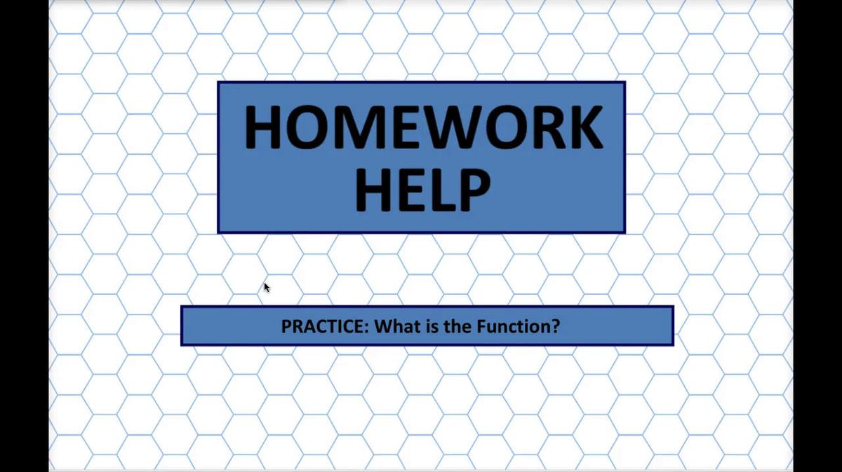 Math 8 Q2 Unit 4 What is the Function HH.mp4