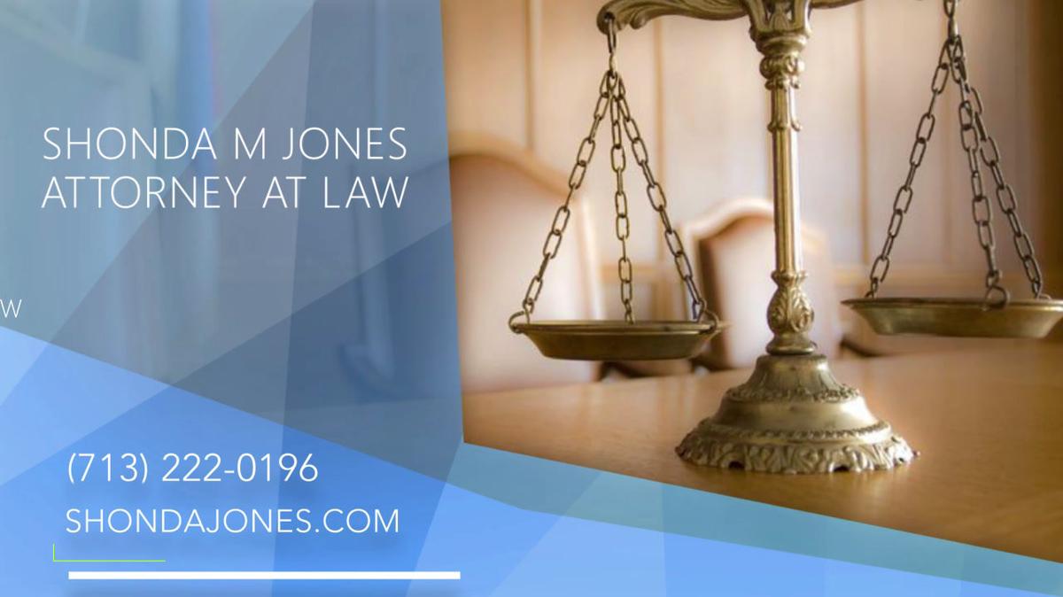Attorneys in Houston TX, Shonda M Jones Attorney At Law