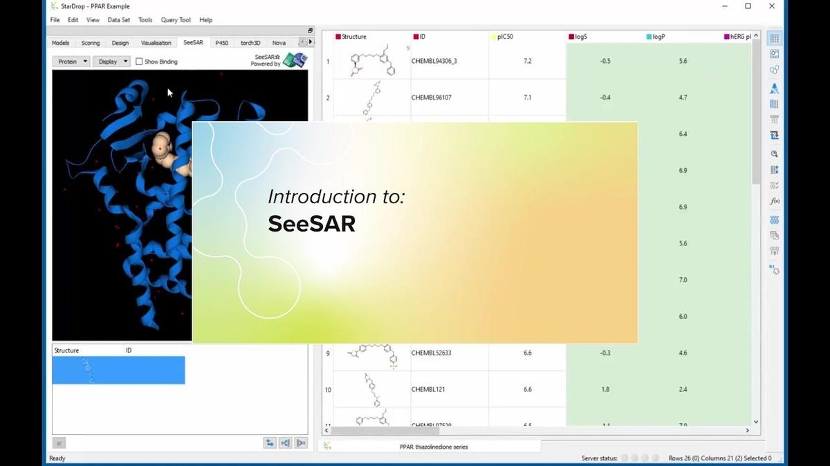 Linking 2D and 3D SAR with the SeeSAR Module