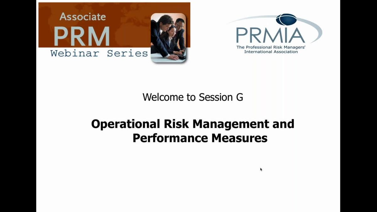 APRM Fall 2017 Session G