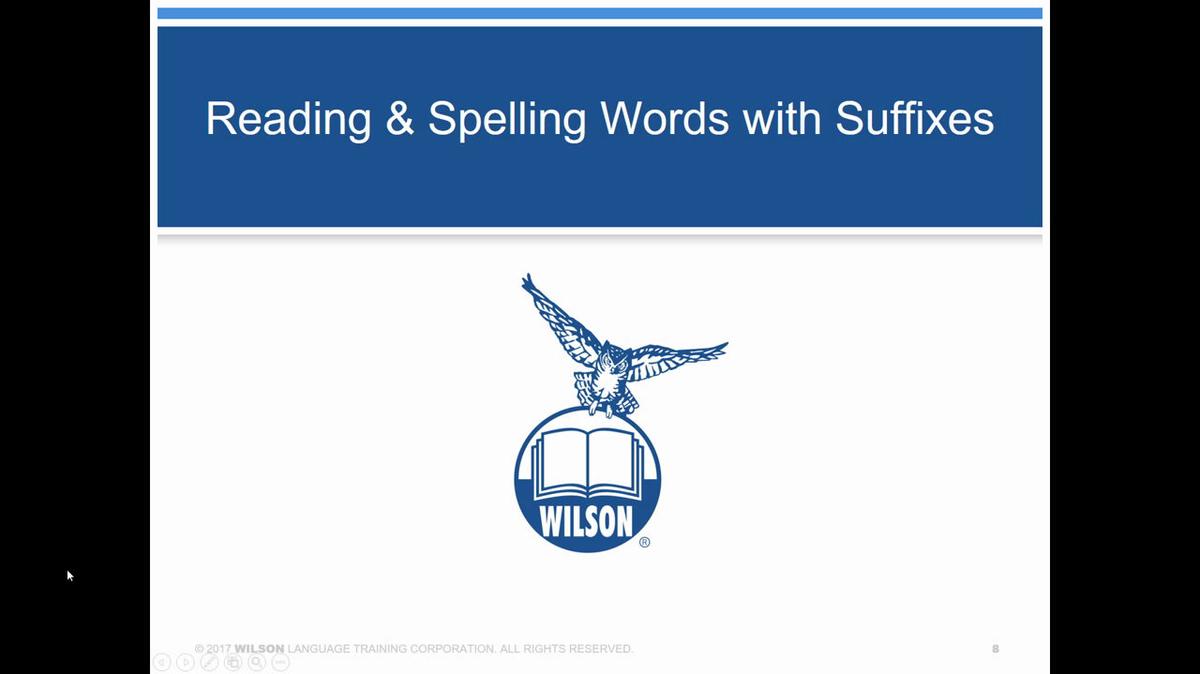 Reading and Spelling Words with Suffixes