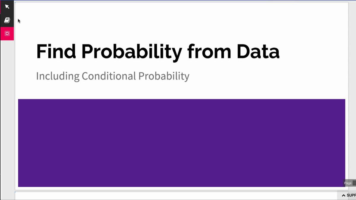Probability from Data.mp4