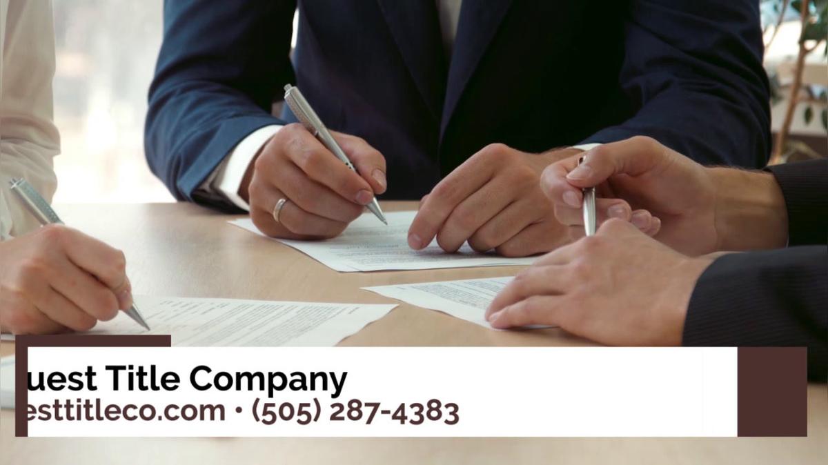 Title Insurance in Grants NM, Quest Title Company