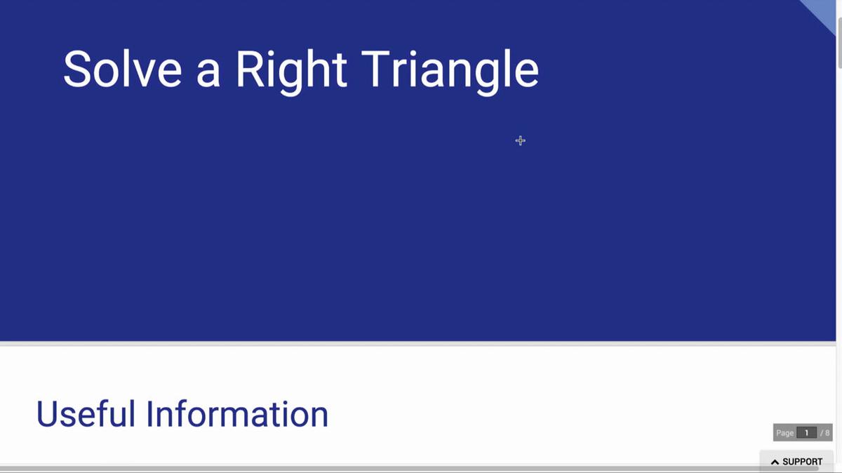 Solve Right Triangles.mp4