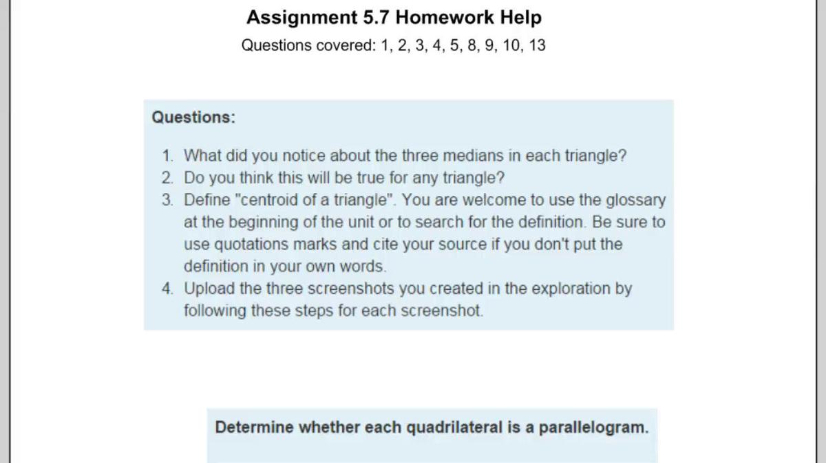 Assignment 5.7 Homework Help.mp4