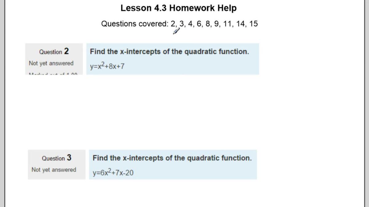 Assignment 4.3 Homework Help.mp4