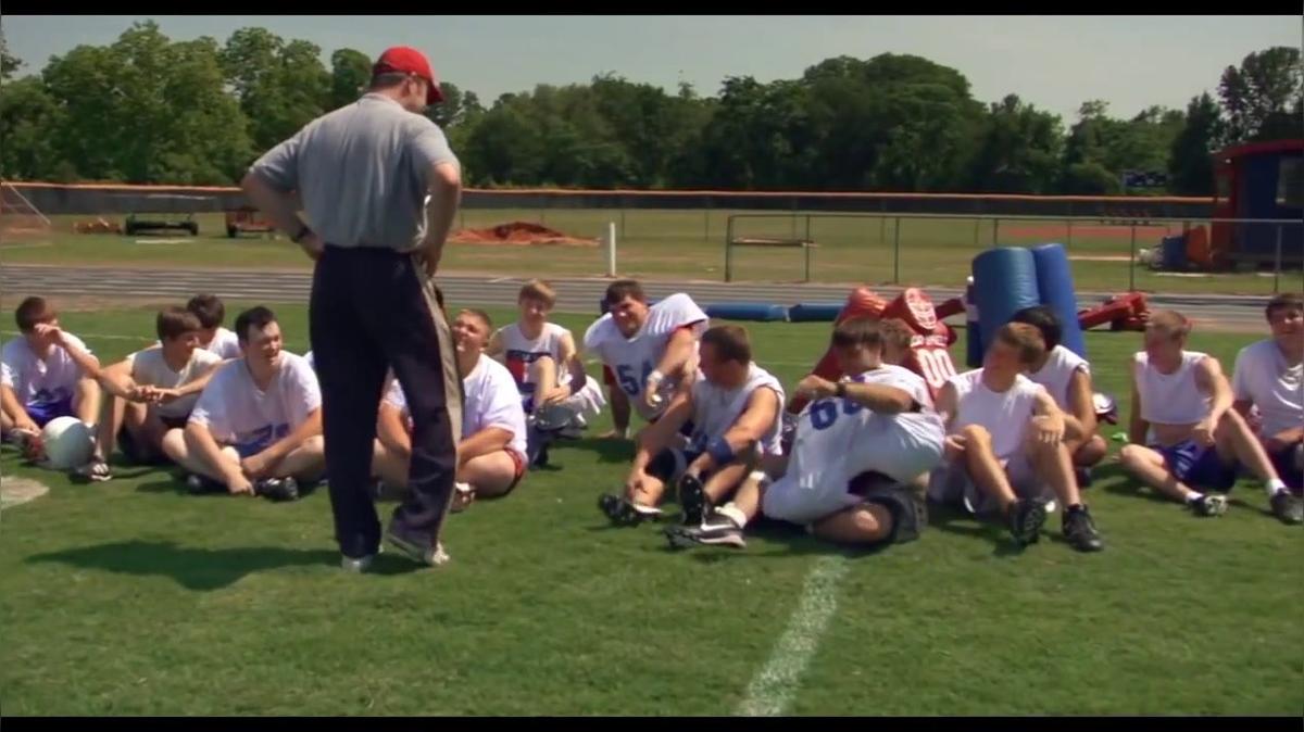 The Death Crawl scene from Facing the Giants
