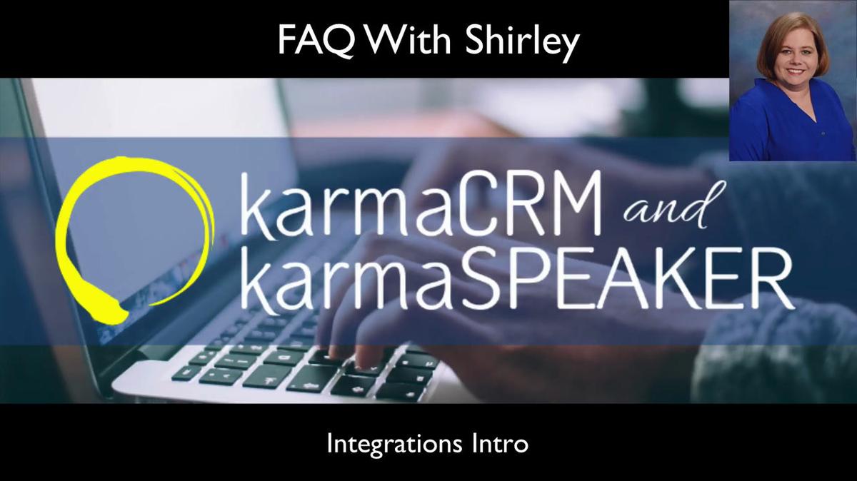 Introduction to Integrations in karmaCRM and karmaSpeaker
