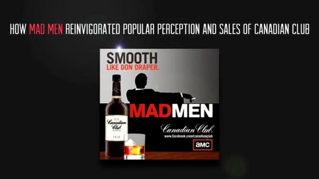 Canadian Club + Mad Men Case Study Overview (Hollywood Branded)