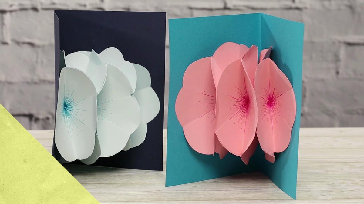 Pop-up Karte basteln