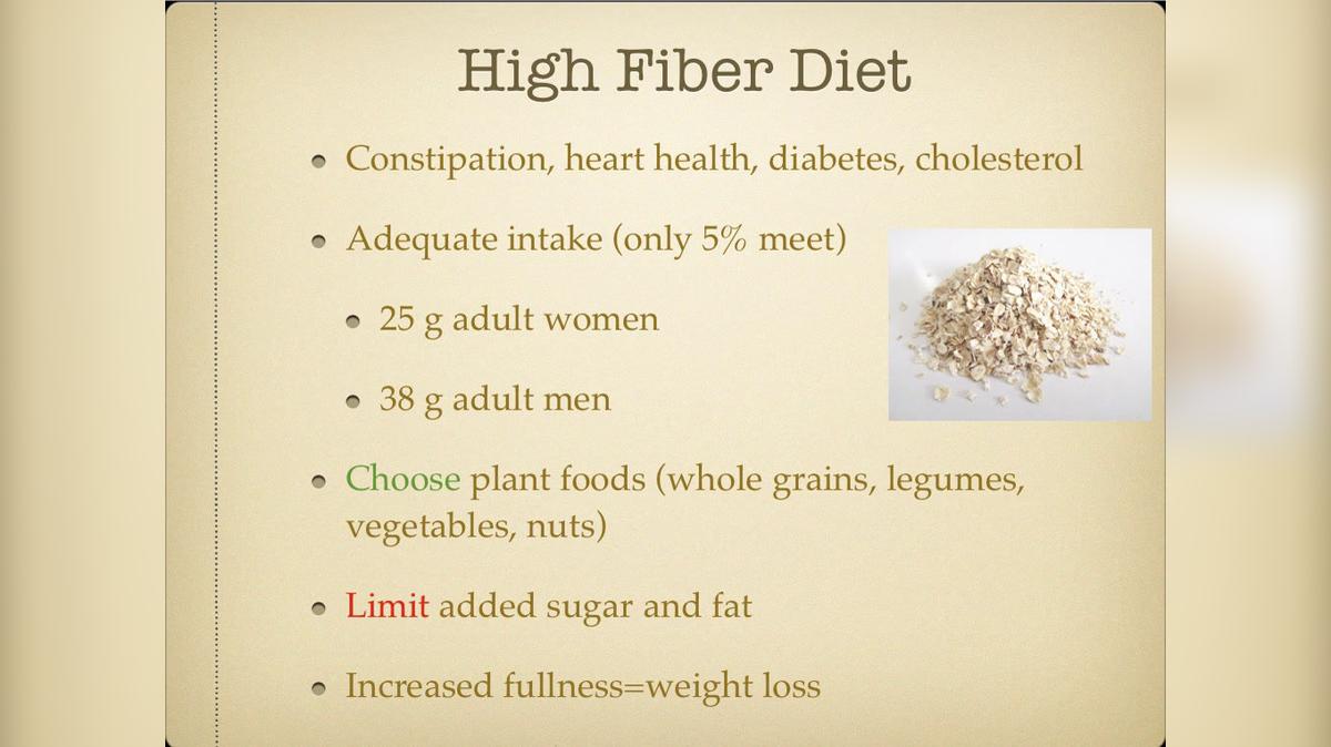 Nutrition Training - 30 - Special Diets (5/5)