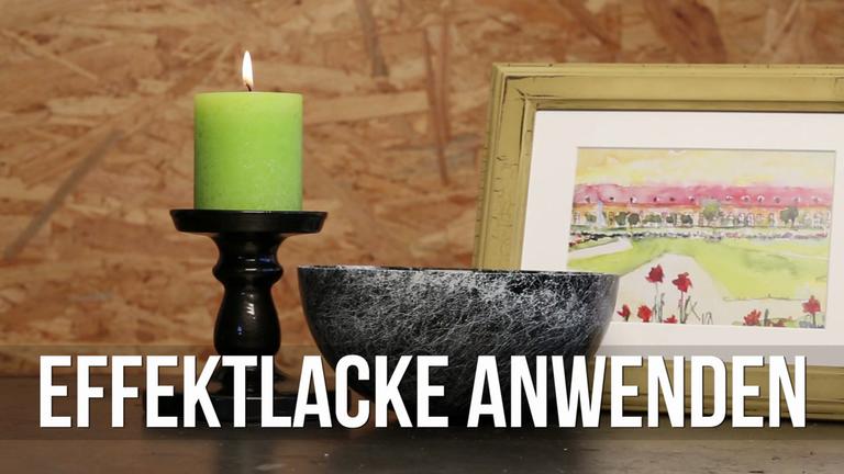 Effektlacke anwenden