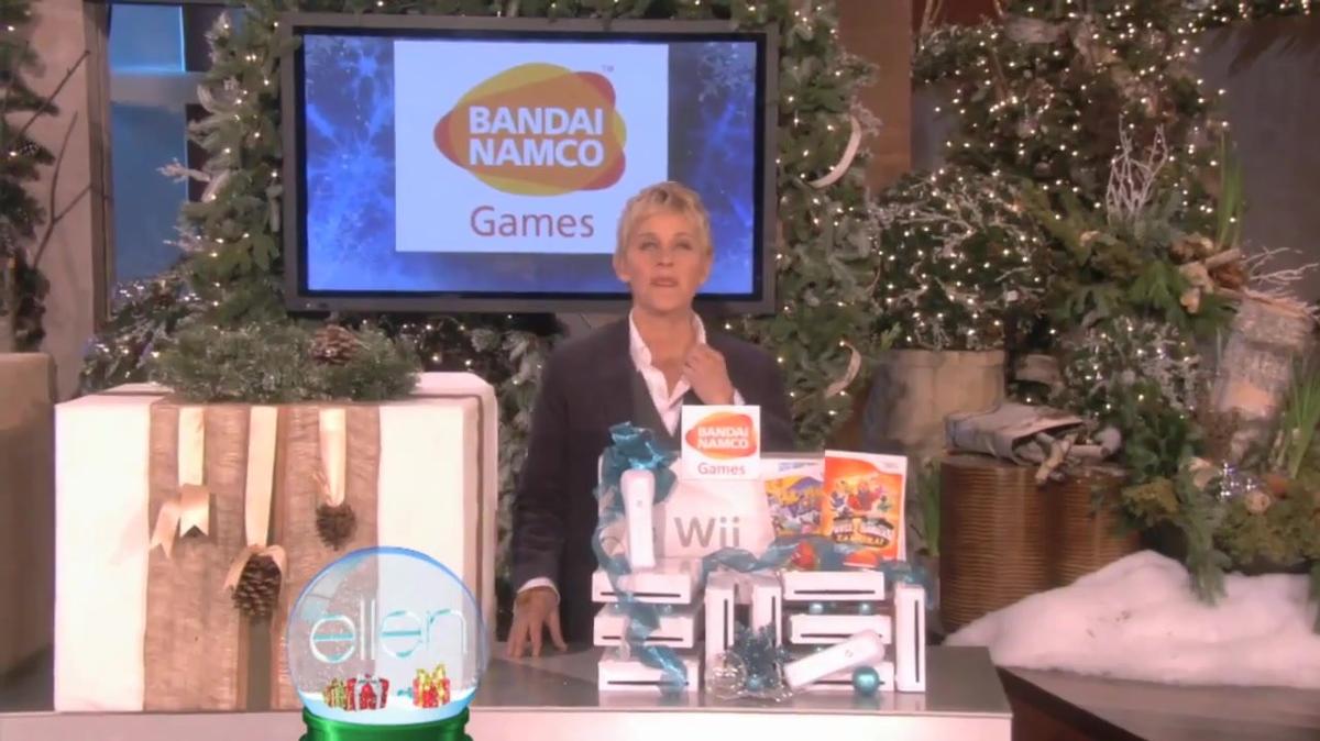 Talk Show Video - Namco Bandai - The Ellen DeGeneres Show