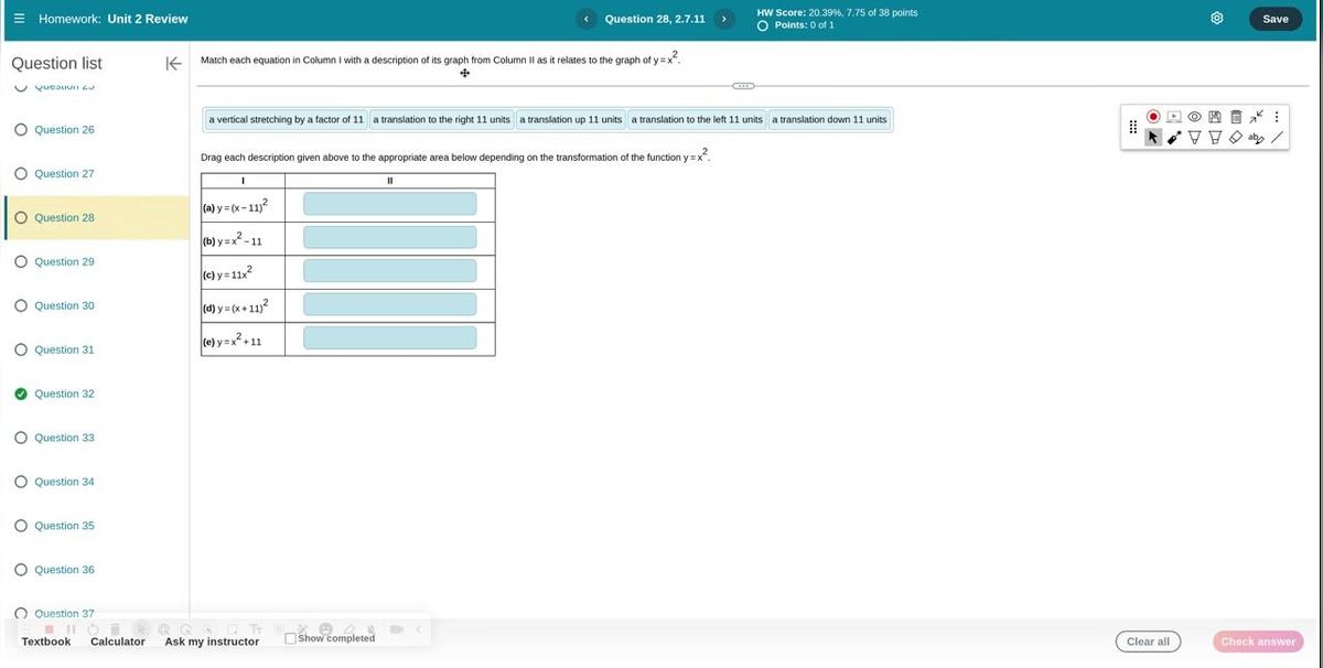 Unit 2 Test Review #28