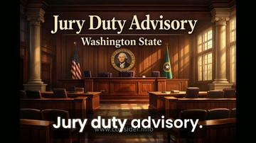 Jury Duty Advisory Washington State