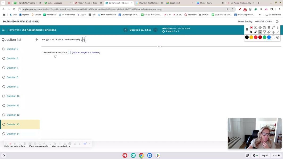 Math 1050 2.3 #13