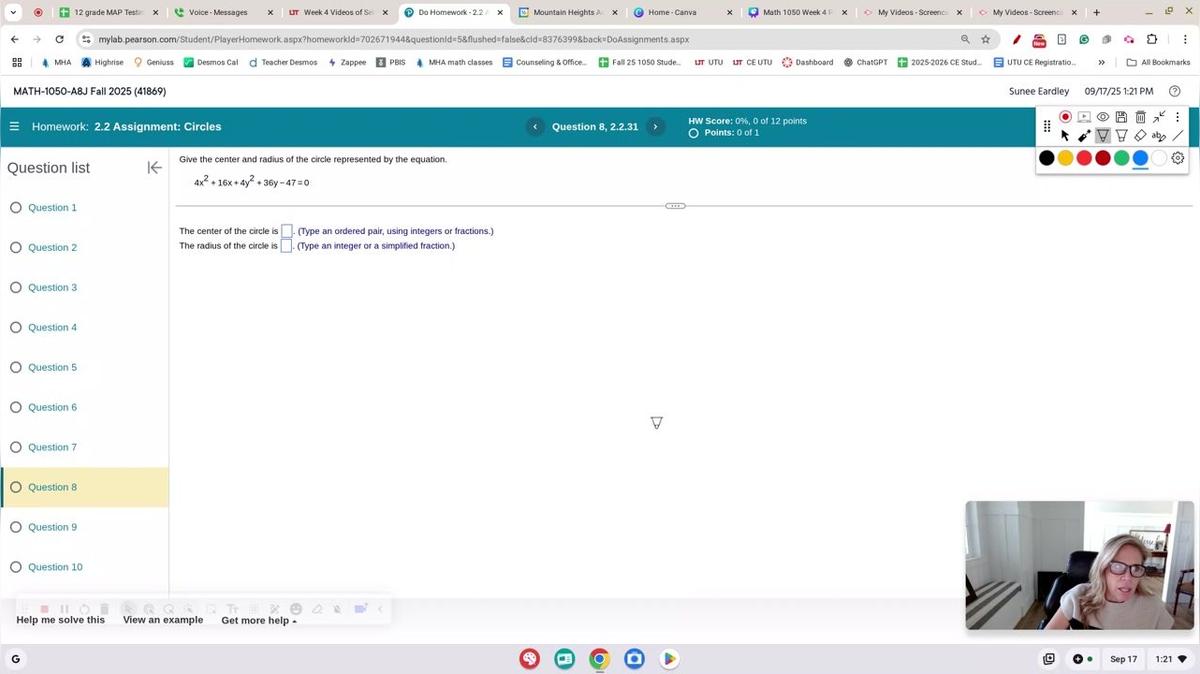 Math 1050 2.2 #8