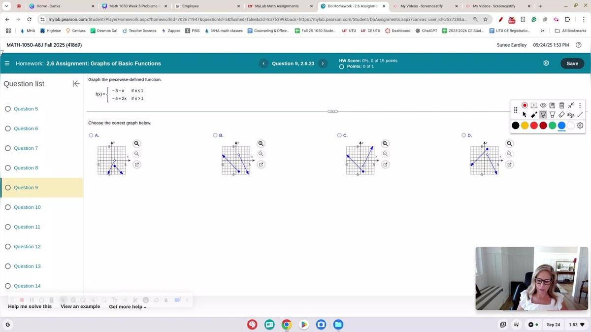 Math 1050 2.6 #9