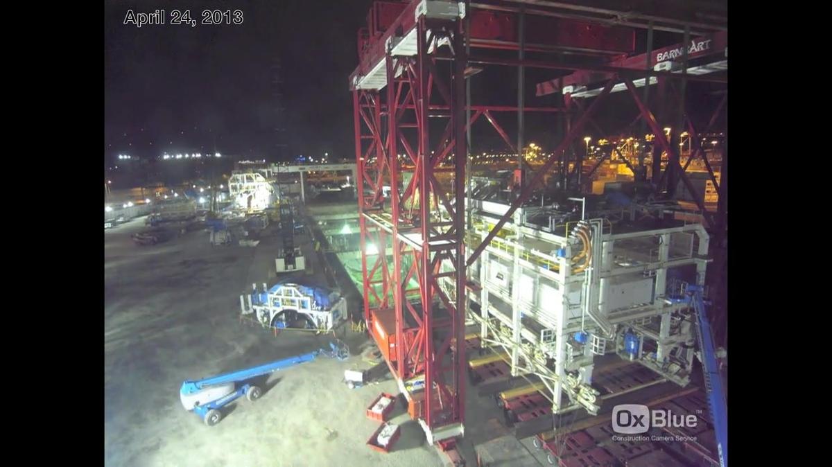 Tunnel Boring Machine Lift
