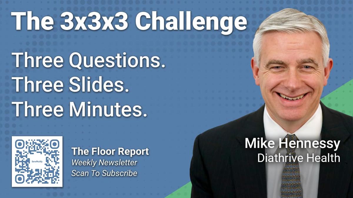 Diathrive Health - 3x3x3 Challenge with Mike Hennessy