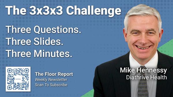 Diathrive Health - 3x3x3 Challenge with Mike Hennessy