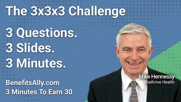 Diathrive Health - 3x3x3 Challenge with Mike Hennessy