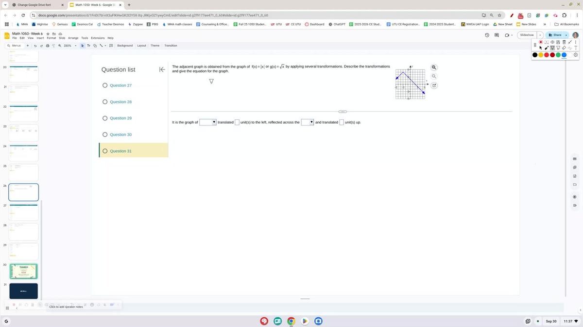 Math 1050 Exam 2 Review #31